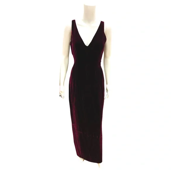 James Purcell | Dresses | Vintage James Purcell Deep Burgundy Column Gown |  Poshmark